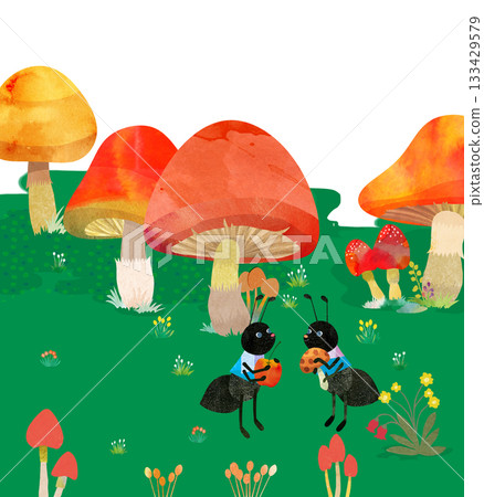 可愛的螞蟻 可愛的螞蟻 133429579