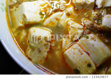 Delicious mapo tofu 133429677