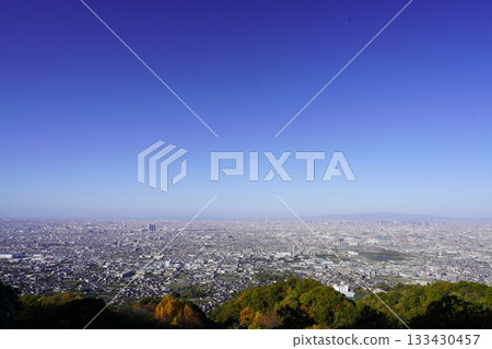 Osaka Plain seen from Mount Ikoma Osaka Plain seen from Mount Ikoma 133430457