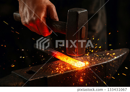 Strike while the iron is hot 133431067