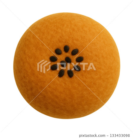 [麵包] 紅豆麵包插畫 133433098