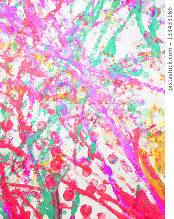 Abstract paint background with overlapping colorful lines 07 Abstract paint background with overlapping colorful lines 07 133433166