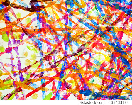 Colorful overlapping lines abstract paint background 22 Colorful overlapping lines abstract paint background 22 133433184