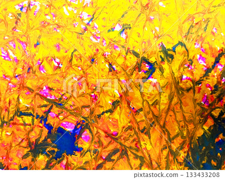 抽象繪畫背景，彩色線條交疊 46 133433208