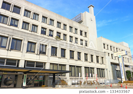 Scenery of Kuwana City Hall, Kuwana City, Mie Prefecture 133433567