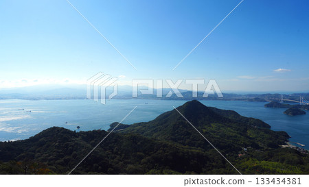 從愛媛郡木郎山展望公園眺望 133434381