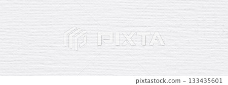 New paper texture in white color as part of your elegant design look. Panoramic photo. 133435601