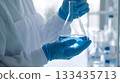 Image of a scientific experiment in a laboratory 133435713