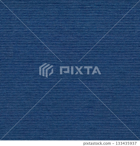 Texture of blue color a brushed paper sheet. Seamless square background, tile ready. 133435937