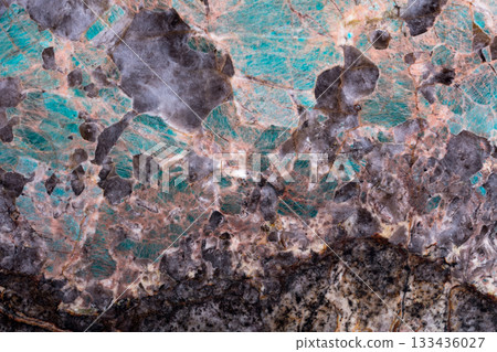 Unique Amazonite background as part of your interior artwork. Unique Amazonite background as part of your interior artwork. 133436027