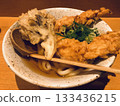 Chicken and Maitake Tempura Udon Chicken and Maitake Tempura Udon 133436215