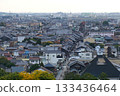 The old streets of Inuyama Castle Town from the castle tower of Inuyama Castle 133436464