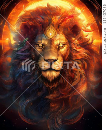 Lion and Sun Fusion 133437086