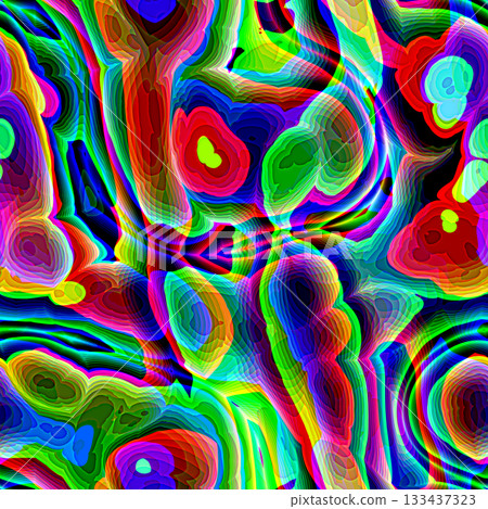 Seamless pattern of iridescent rainbow holographic backdrop. Grunge filter. Seamless pattern of iridescent rainbow holographic backdrop. Grunge filter. 133437323