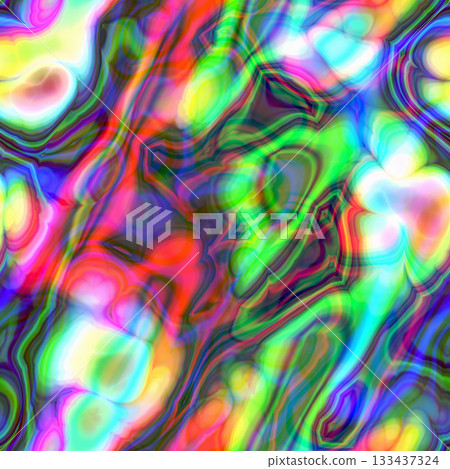 Seamless pattern of iridescent rainbow holographic backdrop. Grunge filter. Seamless pattern of iridescent rainbow holographic backdrop. Grunge filter. 133437324