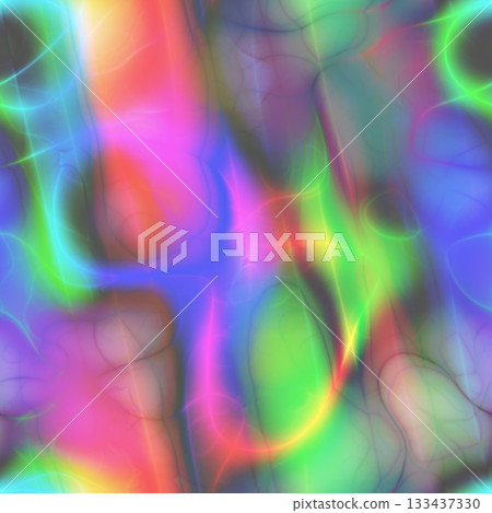 Seamless pattern of iridescent rainbow holographic backdrop. Grunge filter. Seamless pattern of iridescent rainbow holographic backdrop. Grunge filter. 133437330