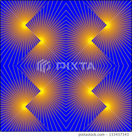 Seamless pattern of iridescent rainbow holographic backdrop. Grunge filter. 133437343