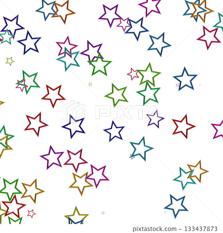 Seamless pattern stars confetti. Color birthday party consept. Seamless pattern stars confetti. Color birthday party consept. 133437873