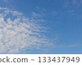 Blue sky and white clouds 133437949