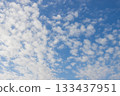 Blue sky and white clouds 133437951