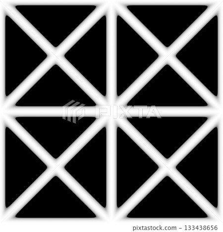 Rusty metal fence texture background. Grunge filter. 133438656