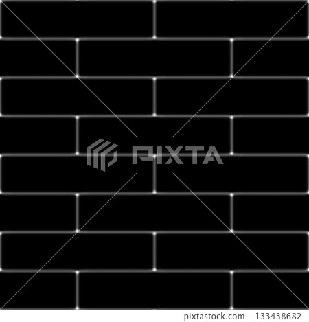 Brick background. Grunge filter. Monochrome particles abstract for wallpaper or background copy mask for photo editor. 133438682