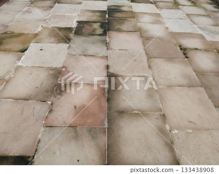 stone slabs road, stone tile pathway 133438908