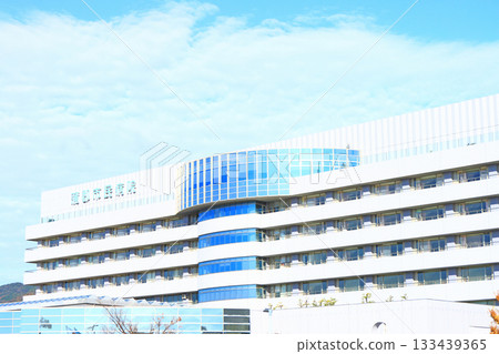 愛知縣蒲郡市蒲郡市立醫院風景 愛知縣蒲郡市蒲郡市立醫院風景 133439365