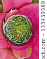 Water accumulated in Neoregelia Water accumulated in Neoregelia 133439389
