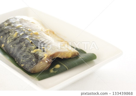 Mackerel marinated in miso Mackerel marinated in miso 133439868