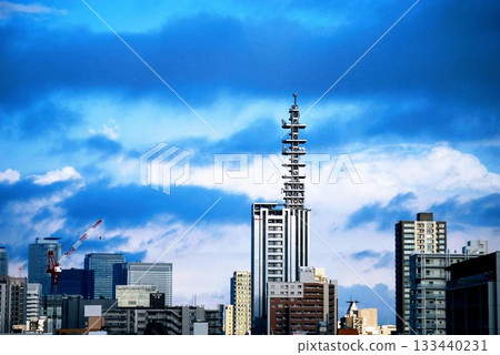 高樓林立的城市景觀 高樓林立的城市景觀 133440231