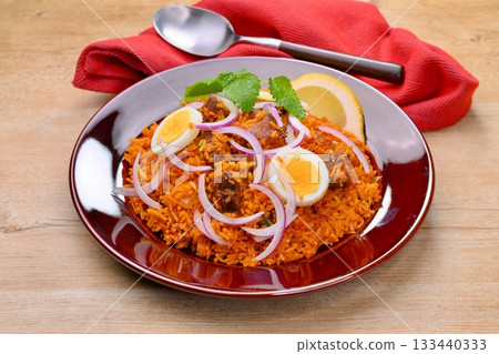 印度香飯。羊肉香飯。世界三大米飯料理之一。 133440333