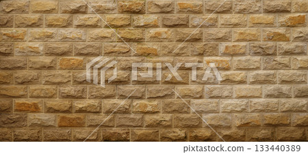 Very old brick stone wall of castle or fortress of 18th century. Full frame wall with obsolete dirty and cracked bricks close up Very old brick stone wall of castle or fortress of 18th century. Full frame wall with obsolete dirty and cracked bricks close up 133440389