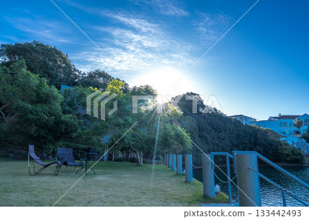 View the beautiful sea of Kashikojima 133442493