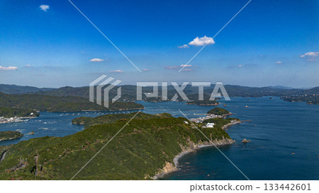 Drone aerial photography Minamiise #1 Drone aerial photography Minamiise #1 133442601