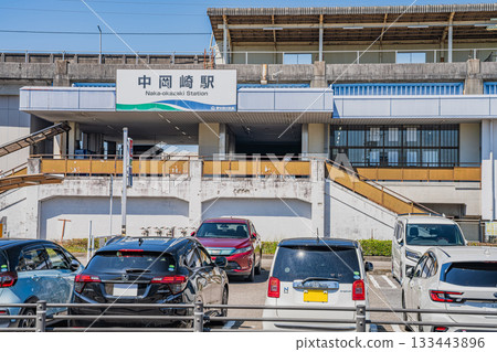 Scenery of Nakaokazaki Station in Okazaki City (Aichi Prefecture) Scenery of Nakaokazaki Station in Okazaki City (Aichi Prefecture) 133443896