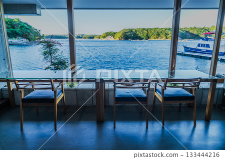 A hot spring with a beautiful view of the ocean of Kashikojima 133444216