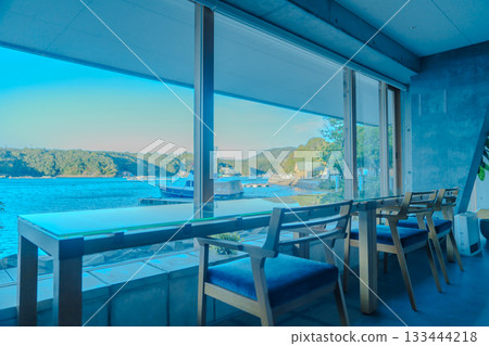 A hot spring with a beautiful view of the ocean of Kashikojima 133444218