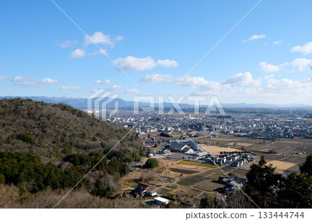 Higashiomi City, Shiga Prefecture_View from Tarobo Shrine 11_January 2025 Higashiomi City, Shiga Prefecture_View from Tarobo Shrine 11_January 2025 133444744