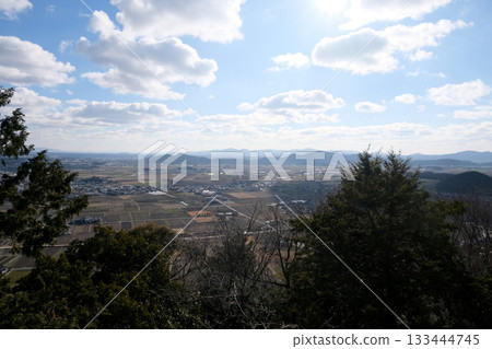 Higashiomi City, Shiga Prefecture_View from Tarobo Shrine 12_January 2025 133444745