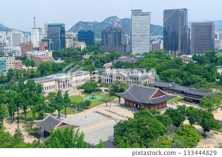 Beautiful cityscape of Seoul 133444829