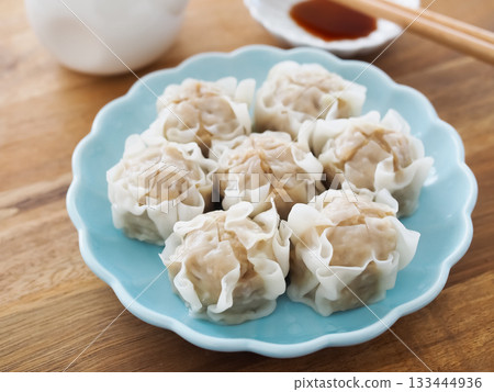 盤子裡的燒麥 盤子裡的燒麥 133444936