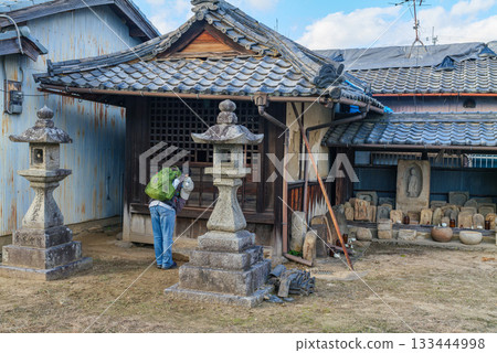Main Hall of Bishamon-do Temple, Gyorenji Temple, Yanagimotocho, Tenri City November 3, 2025 Main Hall of Bishamon-do Temple, Gyorenji Temple, Yanagimotocho, Tenri City November 3, 2025 133444998