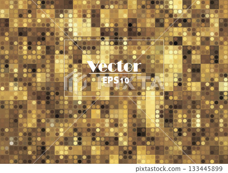 golden vector pixel background 133445899