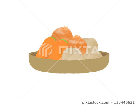 簡單的蔬菜圖 133446621