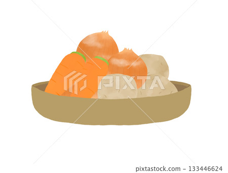 簡單的蔬菜圖 133446624