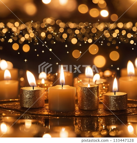 Warm Candle Glow Warm Candle Glow 133447128