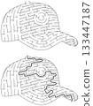 Baseball hat maze 133447187