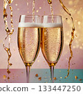 Champagne Toast Elegance 133447250