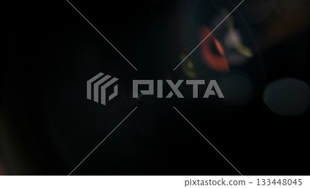 Abstract background of real lens flare for overlay or transition 133448045